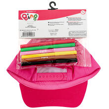 CAPPELLO BIMBA BING DA COLORARE + 6 PENNARELLI REGALO 