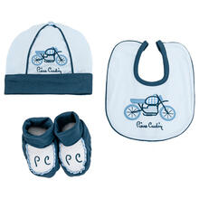 CAPPELLO+SCARPINA+BAVETTA IN COTONE 