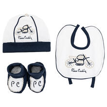 CAPPELLO+SCARPINA+BAVETTA IN COTONE 