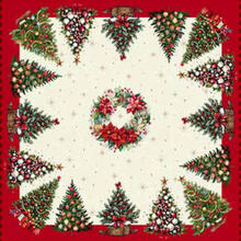 CENTRO TAVOLA NATALIZIO CM 93X93 