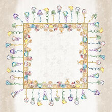 CENTROTAVOLA TIFFANY CM 93X93 