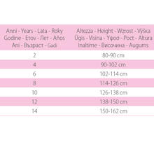 COLLANT BIMBA ELASTICIZZATO FANTASIA POIS 