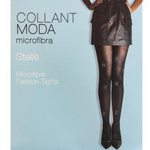 COLLANT DONNA MICROFIBRA CON FANTASIA STELLE 