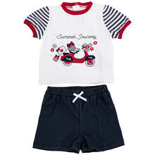 COMPLETO 2 PEZZI CORTO NEONATA 