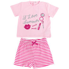 COMPLETO 2 PEZZI CORTO NEONATA 