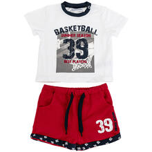 COMPLETO 2 PEZZI CORTO NEONATO 