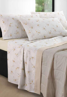 COMPLETO LETTO 2 PIAZZE COTONE SOPRA CM 240X280 