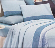 COMPLETO LETTO 2 PIAZZE COTONE SOPRA CM 240X270 