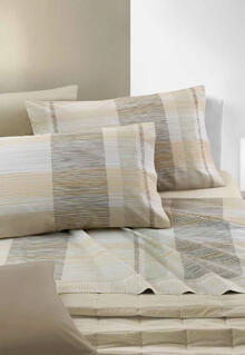 COMPLETO LETTO 2 PIAZZE COTONE SOPRA CM 240X280 