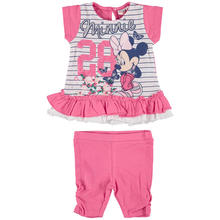 COMPLETO NEONATA 2 PZ IN JERSEY COTONE 100% 