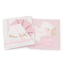 COMPOSE  CULLA NEONATO PIQUET 4 PEZZI 