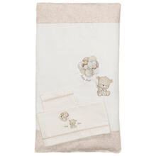 COMPOSE  CULLA RICAMATO 5 PEZZI 