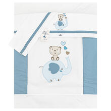 COMPOSE  CULLA RICAMATO 5 PZ 