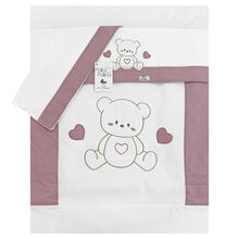 COMPOSE  CULLA RICAMATO 5 PZ 