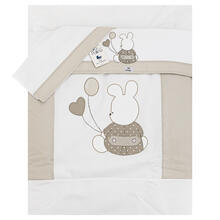 COMPOSE  CULLA RICAMATO 5 PZ 