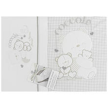 COMPOSE  CULLA RICAMATO 5 PZ 