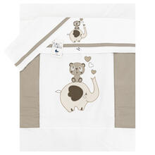 COMPOSE  CULLA RICAMATO 5 PZ 