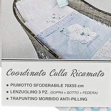 COMPOSE  CULLA RICAMATO 5 PZ 
