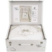 COMPOSE  LETTINO RICAMATO 6 PEZZI 