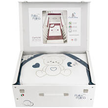 COMPOSE  LETTINO RICAMATO 6 PEZZI 