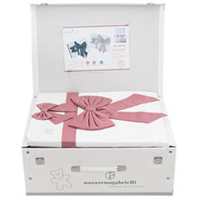 COMPOSE  LETTINO RICAMATO 6 PEZZI CON PARACOLPI 