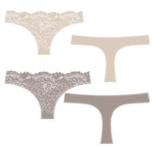 CONFEZIONE 2 PEZZI PERIZOMA IN PIZZO 