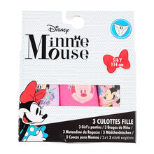 CONFEZIONE 3 PAIA SLIP BIMBA COTONE MINNIE 