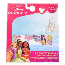 CONFEZIONE 3 PAIA SLIP BIMBA COTONE PRINCESS 