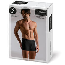 CONFEZIONE 3 PEZZI BOXER UOMO CON ELASTICO INTERNO 