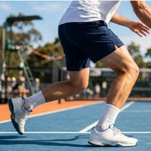 CONFEZIONE 4 PAIA CALZINO UOMO TENNIS SENZA LOGO 