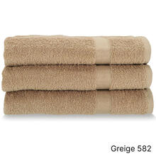 CONFEZIONE ASCIUGAMANO 3 PZ 60X100 cm  SPUGNA 430 gr/mq 