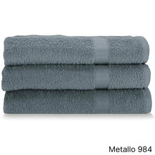 CONFEZIONE ASCIUGAMANO 3 PZ 60X100 cm  SPUGNA 430 gr/mq 