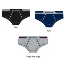 CONFEZIONE SLIP UOMO 3 PAIA COTONE ELASTICIZZATO 