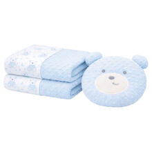 COPERTA CULLA PILE CON CUSCINO ORSETTO 