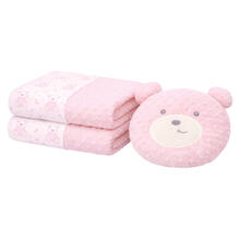 COPERTA CULLA PILE CON CUSCINO ORSETTO 