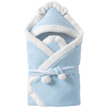 COPERTA NEONATO MISURA 75 X 90 CON CAPPUCCIO 