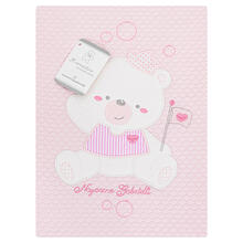 COPERTINA CULLA COTONE RICAMATA 