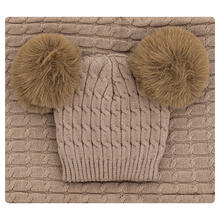 COPERTINA CULLA CULLA + CAPPELLINO PON PON 