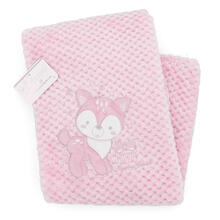 COPERTINA CULLA RICAMATA CM 75X95 