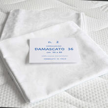 COPPIA FEDERE DAMASCATE CM 50X80 