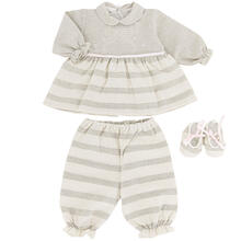 COPRIFASCE NEONATA ESTIVO + SCARPETTA ABBINATA 