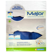 COPRIMATERASSO 2 PIAZZE IN POLIURETANO IDROREPELLENTE 