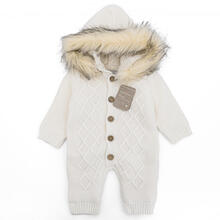 ESKIMO NEO SMACCHINATO IN LANA CON CAPPUCCIO E PELLICCIA 