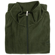 FELPA FULL  ZIP UOMO PILE CALIBRATA TAGLIA OVERSIZE 