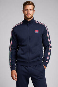 FELPA UOMO GARZATA CAPPUCCIO FULL ZIP 