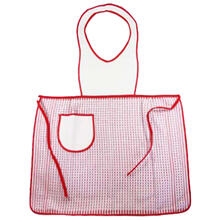 GREMBIULE CUCINA X4 SPUGNA A NIDO D APE CON PETTORINA 