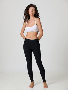 LEGGINGS DONNA COTONE ELASTICIZZATO LEGGERO 