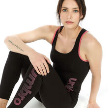 LEGGINGS SPORTIVO COTONE ELASTICIZZATO 