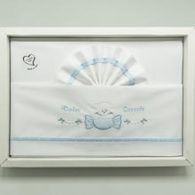 LENZUOLINO CULLA 3 PZ SOPRA+ SOTTO+FEDERA 100% COTONE 