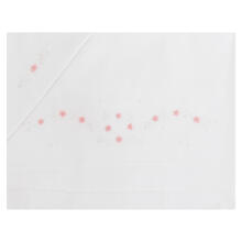 LENZUOLINO CULLA RICAMO A MANO PURO COTONE 